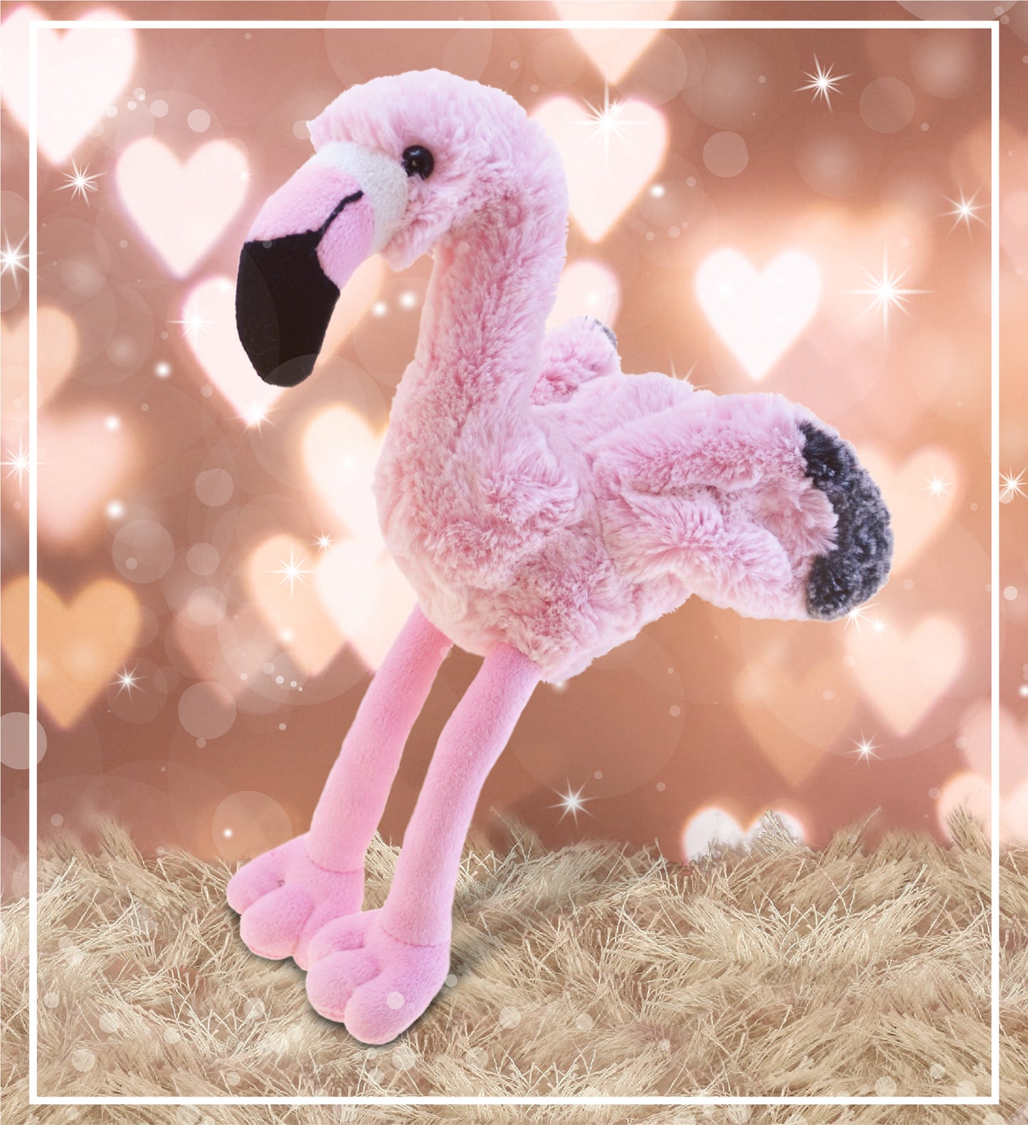 SUPER-SOFT PLUSH - PINK FLAMINGO