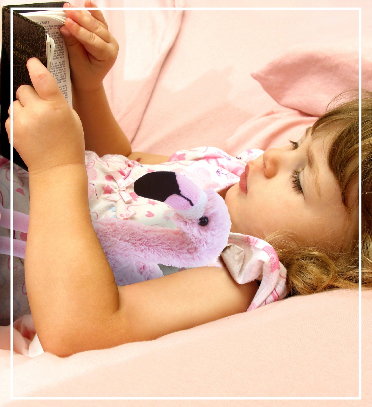 SUPER-SOFT PLUSH - PINK FLAMINGO