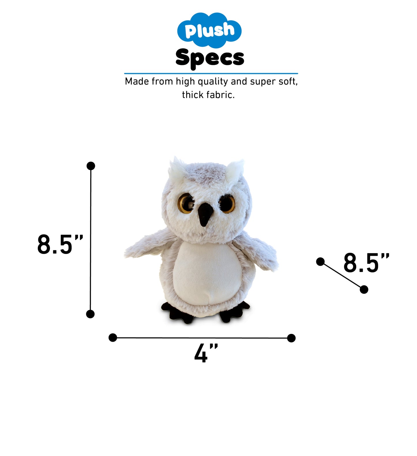 SUPER-SOFT PLUSH - OWL