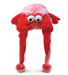 SUPER-SOFT PLUSH HAT - RED LOBSTER