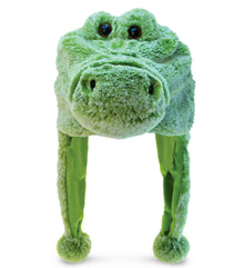 SUPER-SOFT PLUSH HAT - ALLIGATOR