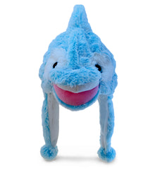 SUPER-SOFT PLUSH HAT - DOLPHIN