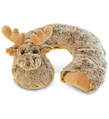 SUPER-SOFT PLUSH NECK PILLOW - MOOSE