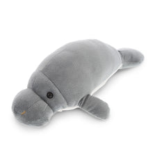 WILD COLLECTION PLUSH - 15" GREY MANATEE