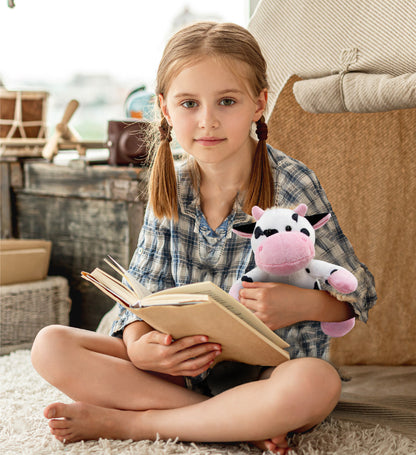 6" PLUSH - COW