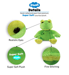 6" PLUSH - FROG