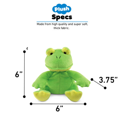 6" PLUSH - FROG