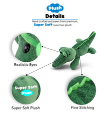 6" PLUSH - ALLIGATOR