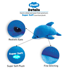 6" PLUSH - DOLPHIN