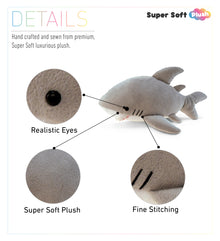 6" PLUSH - SHARK