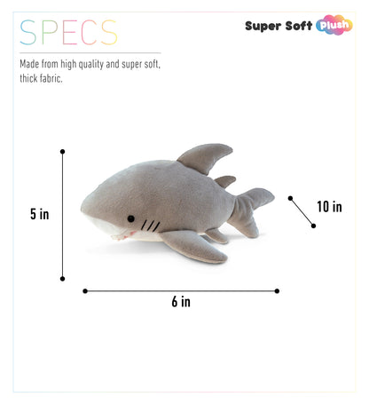 6" PLUSH - SHARK