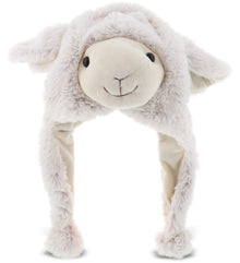 SUPER SOFT PLUSH HAT - SHEEP