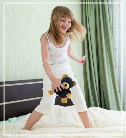 6" PLUSH - BLACK BEAR