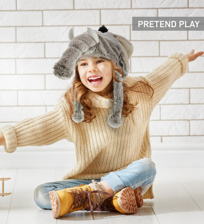 SUPER SOFT PLUSH HAT - ELEPHANT