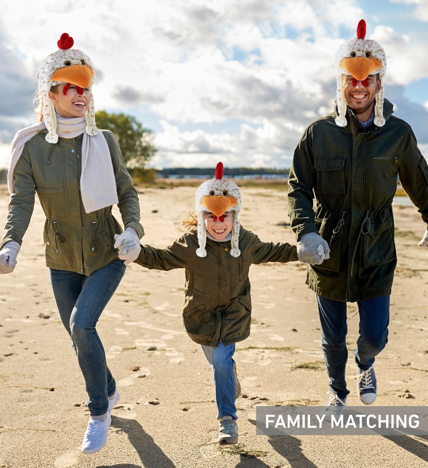 SUPER SOFT PLUSH HAT - ROOSTER