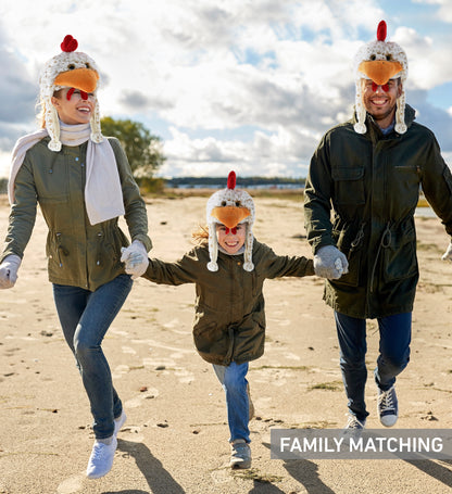 SUPER SOFT PLUSH HAT - ROOSTER