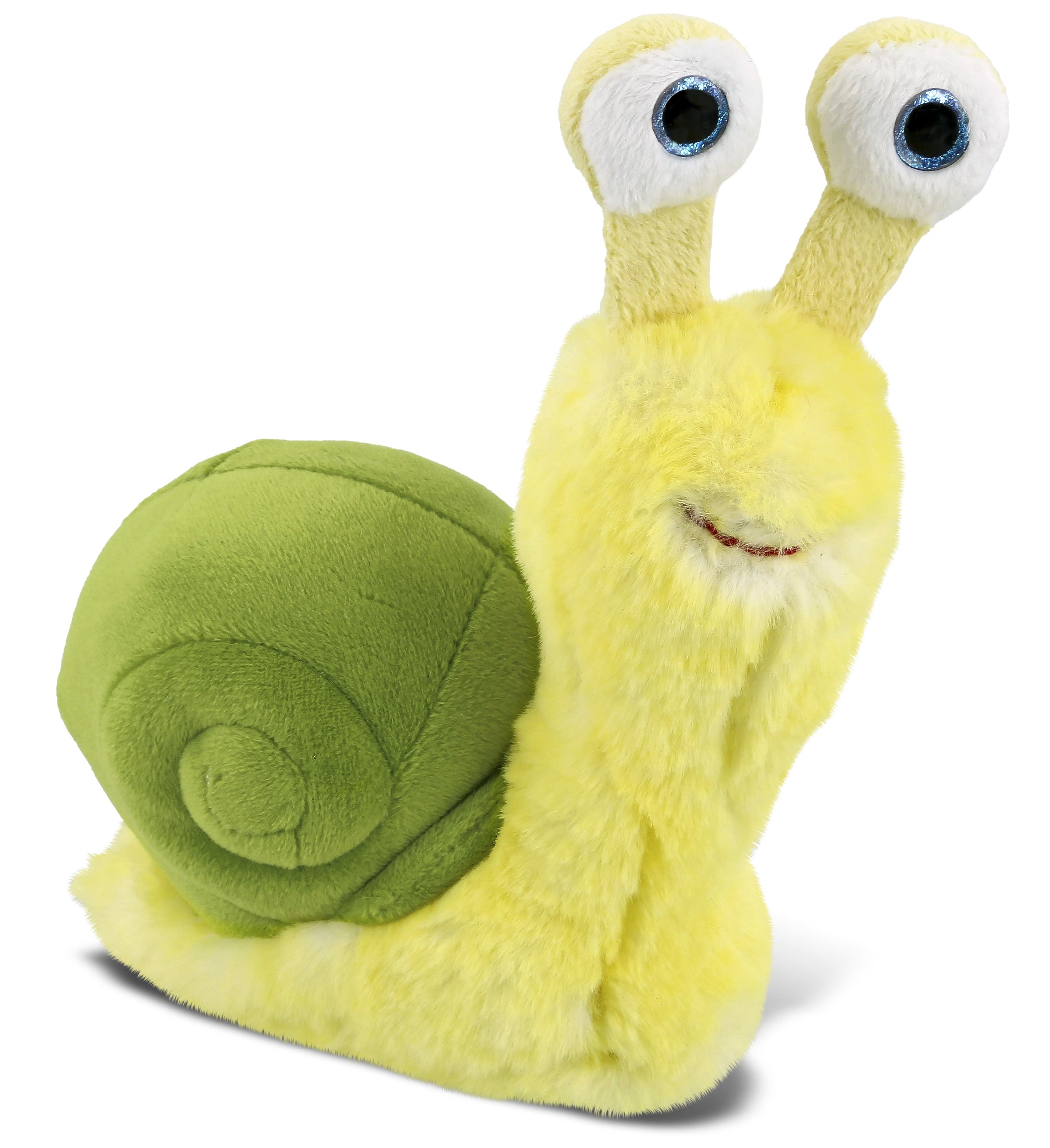 SUPER-SOFT PLUSH - YELLOW SNAIL SMALL 5.5"