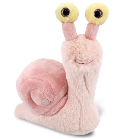 SUPER-SOFT PLUSH - PINK SNAIL SMALL 5.5"