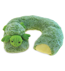 SUPER-SOFT PLUSH NECK PILLOW - SEA TURTLE