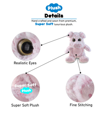 SUPER-SOFT PLUSH - SITTING PIG