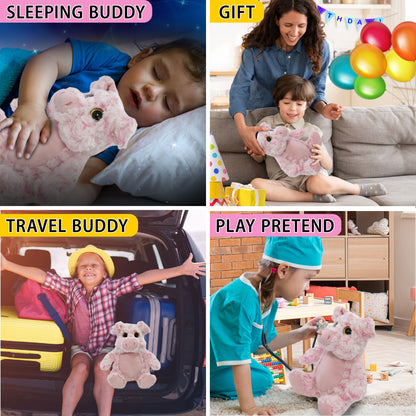 SUPER-SOFT PLUSH - SITTING PIG