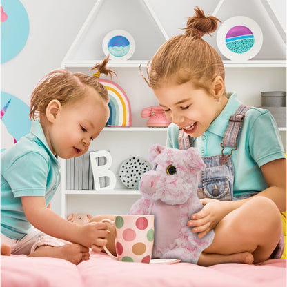 SUPER-SOFT PLUSH - SITTING PIG