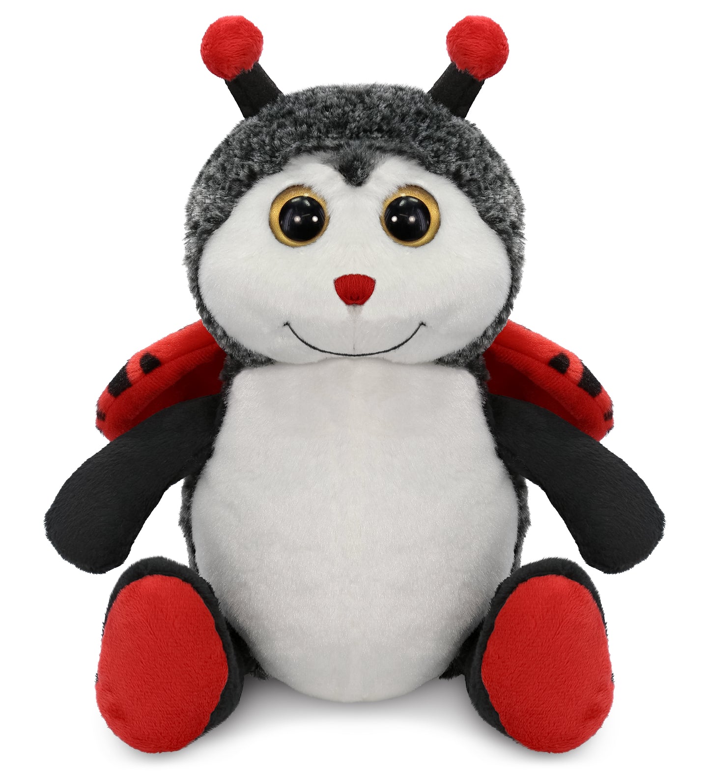 SUPER-SOFT PLUSH - SITTING LADYBUG