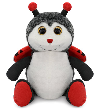 SUPER-SOFT PLUSH - SITTING LADYBUG