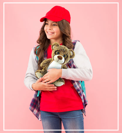 SUPER-SOFT PLUSH - SITTING BROWN BEAR
