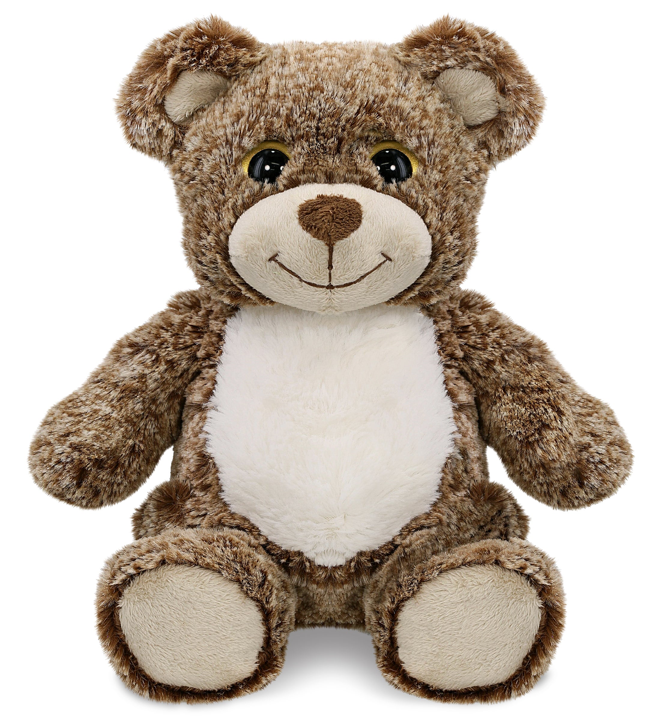 SUPER-SOFT PLUSH - SITTING BROWN BEAR