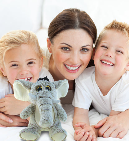 SUPER-SOFT PLUSH - SITTING ELEPHANT