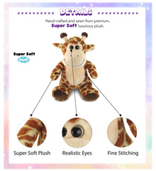 SUPER-SOFT PLUSH - SITTING GIRAFFE