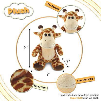 SUPER-SOFT PLUSH - SITTING GIRAFFE