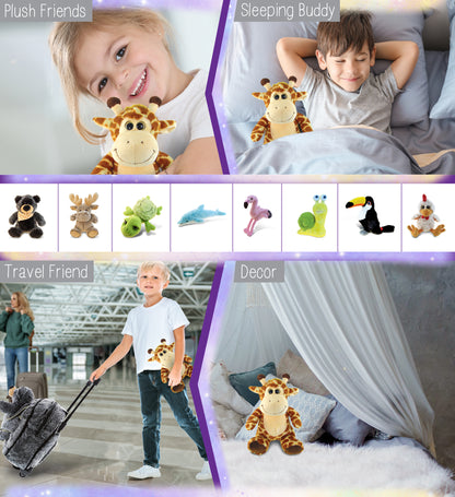 SUPER-SOFT PLUSH - SITTING GIRAFFE