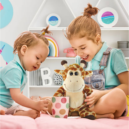 SUPER-SOFT PLUSH - SITTING GIRAFFE