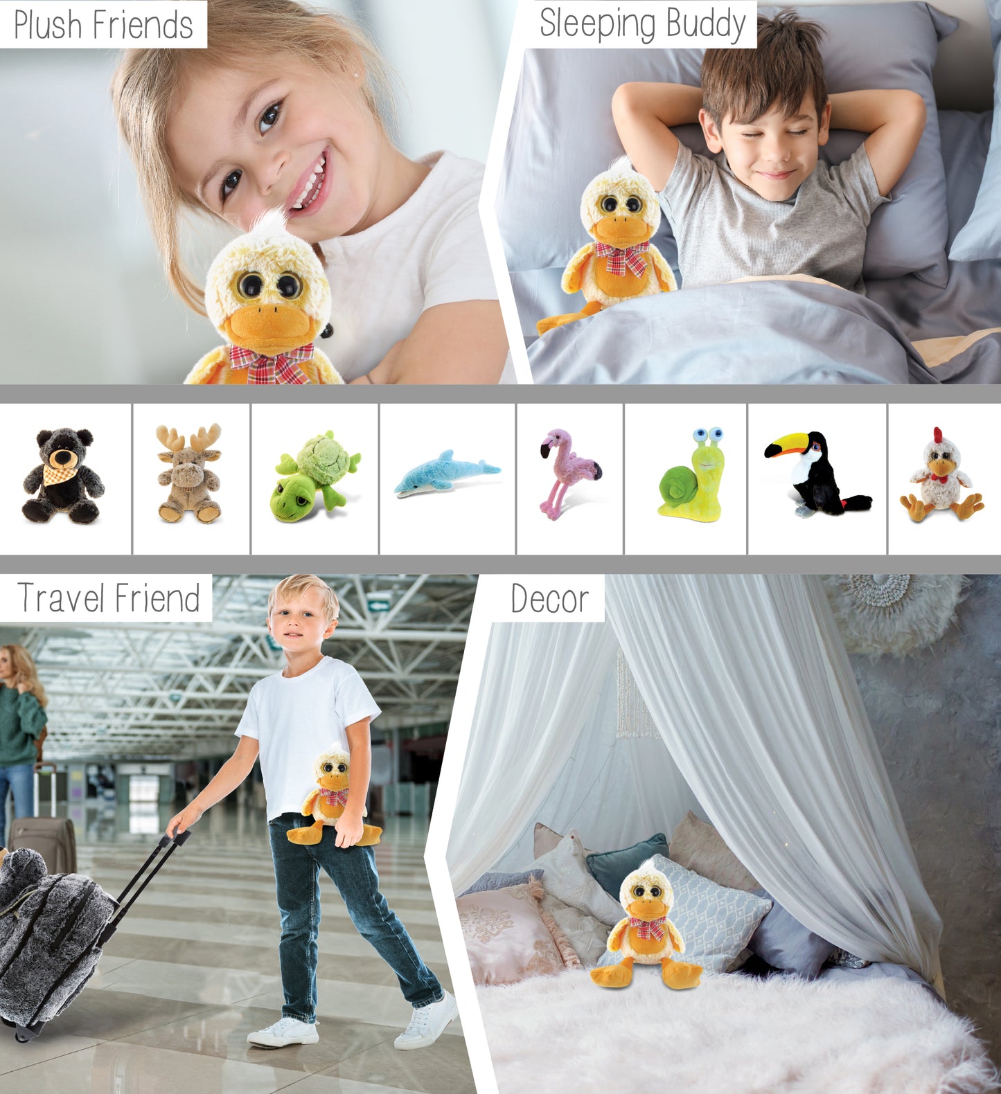 SUPER-SOFT PLUSH - SITTING DUCK
