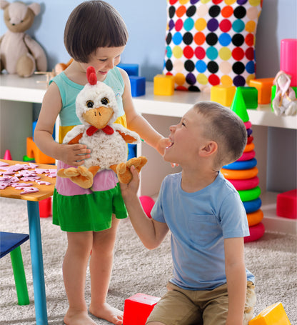 SUPER-SOFT PLUSH - SITTING ROOSTER