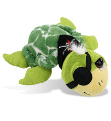 SUPER-SOFT PLUSH - GREEN PIRATE SEA TURTLE