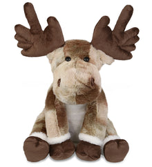 SUPER SOFT PLUSH - FOREST FLOPPY MOOSE 10.5"