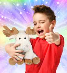 SUPER SOFT PLUSH - FANCY FLOPPY MOOSE 10.5"