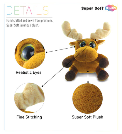 BIG EYE 6' PLUSH - MOOSE
