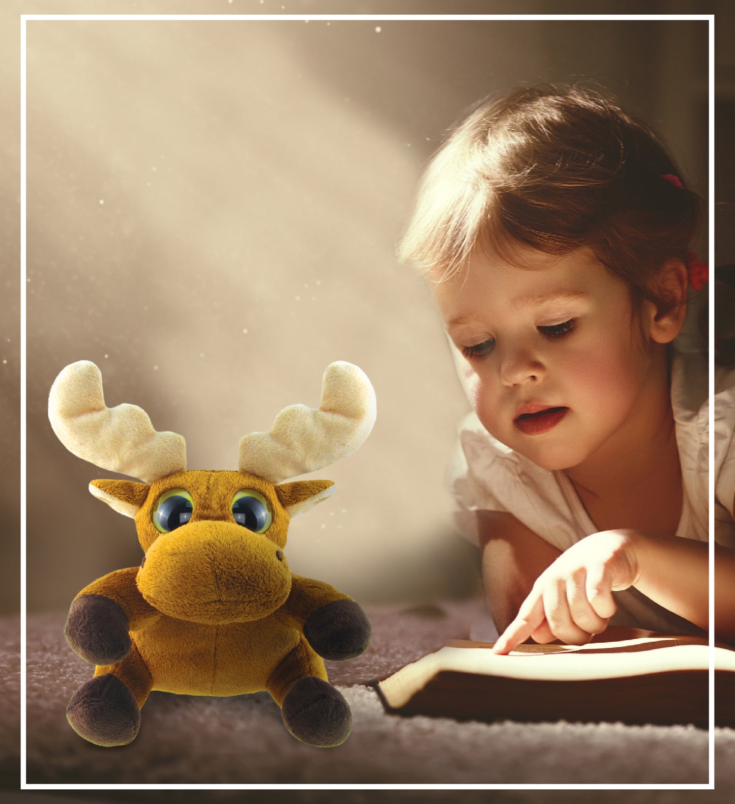 BIG EYE 6' PLUSH - MOOSE