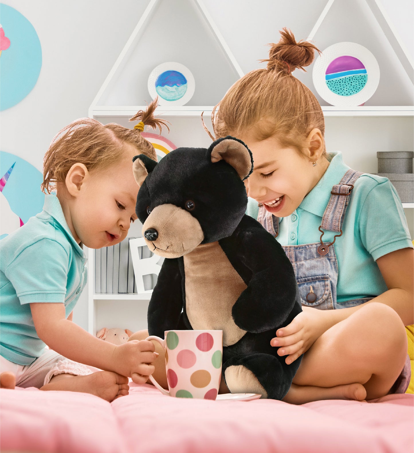 SUPER-SOFT PLUSH XL - BLACK BEAR 14.5"