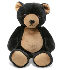 SUPER-SOFT PLUSH - BLACK BEAR 9"