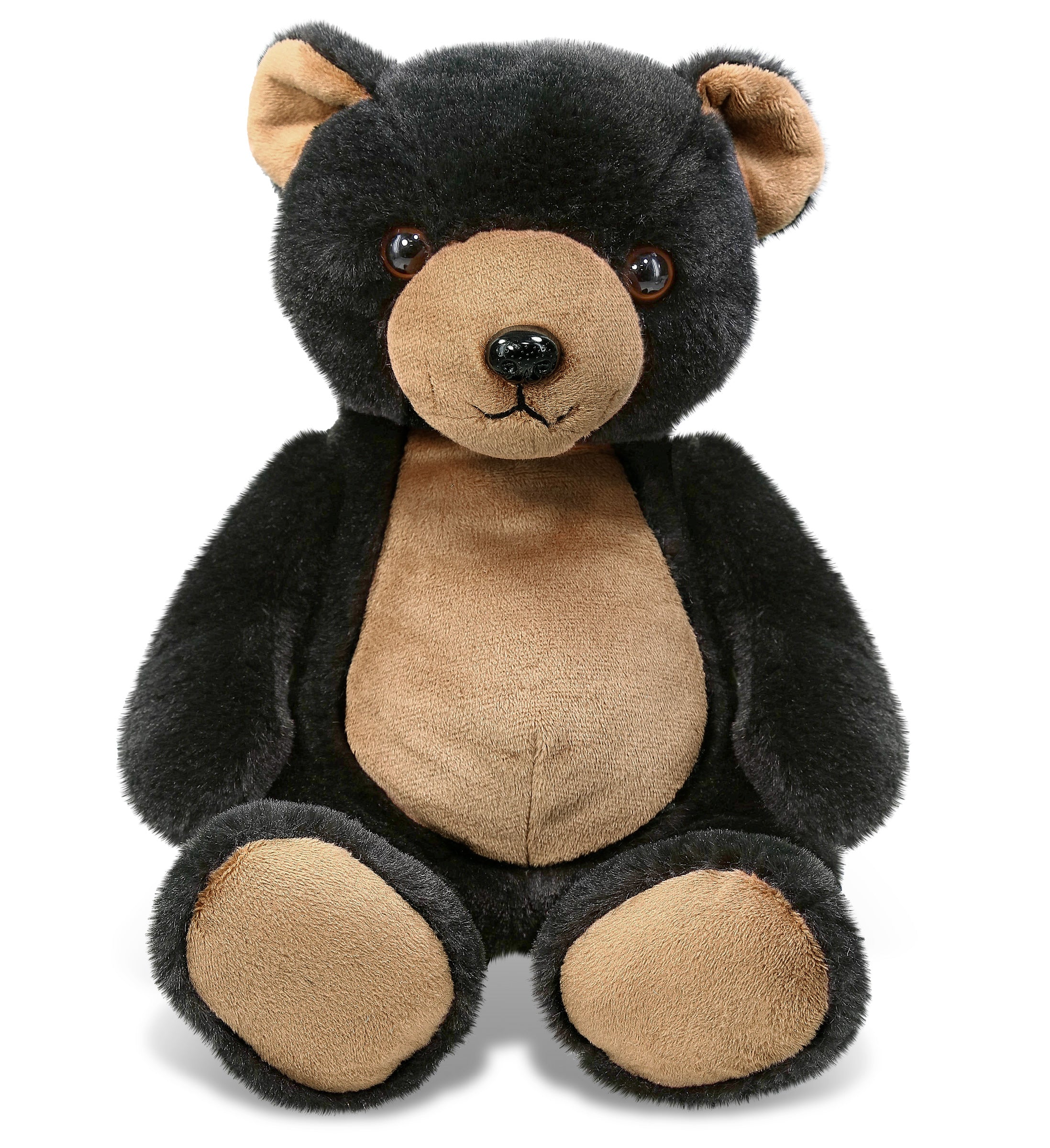 SUPER-SOFT PLUSH - BLACK BEAR 9"