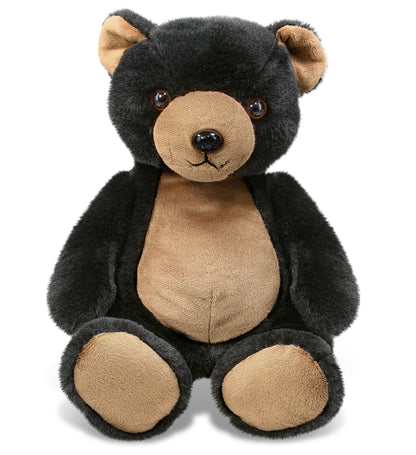 SUPER-SOFT PLUSH - BLACK BEAR 9"