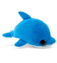 BIG EYE 6" PLUSH - DOLPHIN