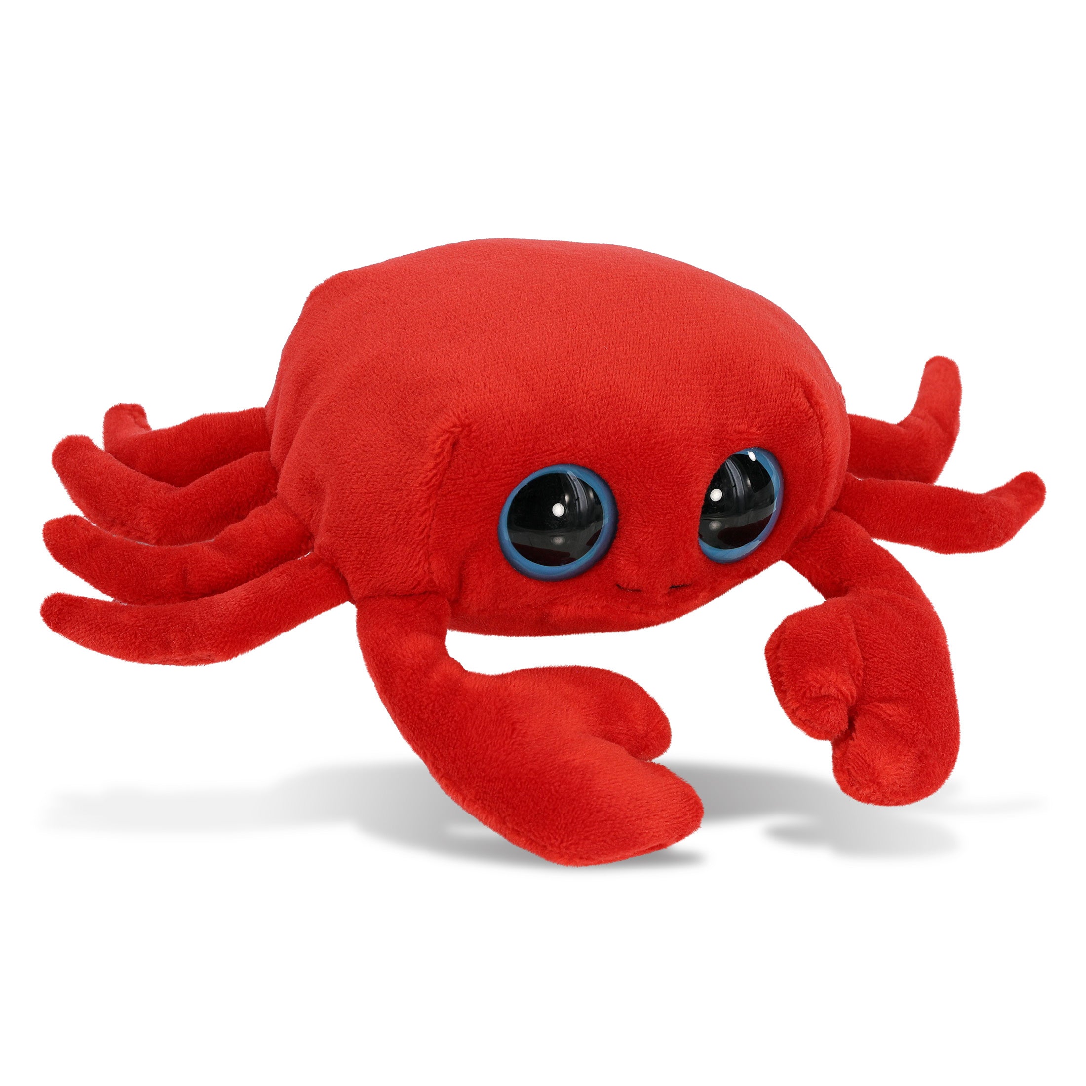 BIG EYE 6" PLUSH - RED CRAB