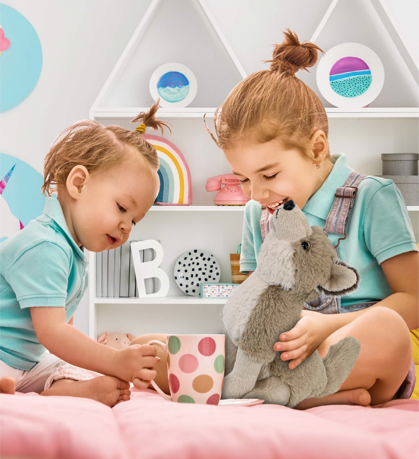 SUPER-SOFT PLUSH - HOWLING WOLF 10.5"