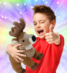 SUPER-SOFT PLUSH - STANDING DEER 9"
